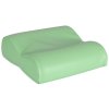 53678 2 semi round bolster neck cushion k022 green