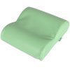 53678 3 semi round bolster neck cushion k022 green