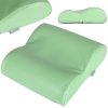 53678 semi round bolster neck cushion k022 green