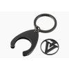 59936 shopping cart token keychain black