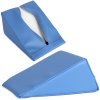 53564 wedge bolster 20x15x10 k023 blue