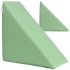 54359 wedge bolster 30x15x30 k022 green