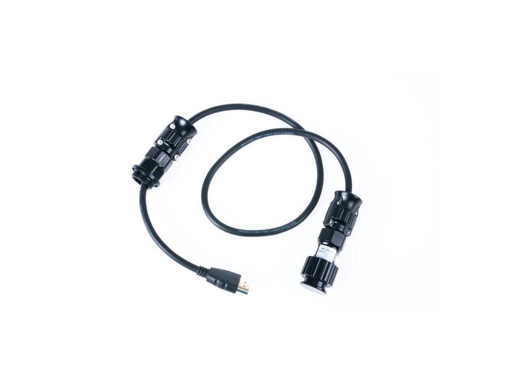 Nauticam HDMI (A-D) cable in 750mm length (for connection from monitor housing to HDMI bulkhead)