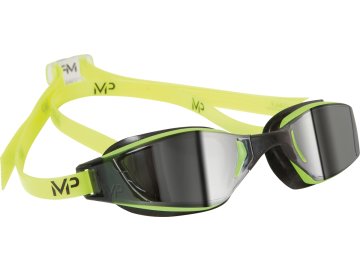 Michael Phelps Aqua Sphere XCEED, zrcadlový zorník, žlutá/černá
