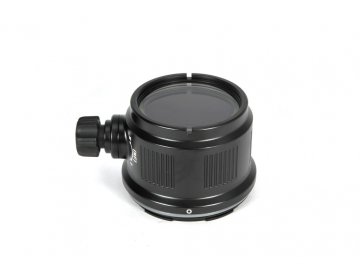 Nauticam Macro port 45 with Focus/Zoom knob for Sony E mount 30mm f/3.5 Macro & Sony E mount PZ 16-50mm F3.5-5.6 OSS