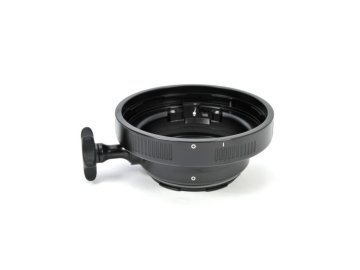 Nauticam N85 to N120 47mm port adaptor with knob for M4/3 System