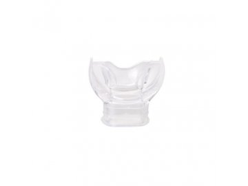 Náustek na šnorchl AQUALUNG ANATOMIC silikon transparent