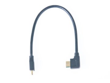 Nauticam HDMI (D-C) cable in 240mm length (for connection from HDMI bulkhead to camera)