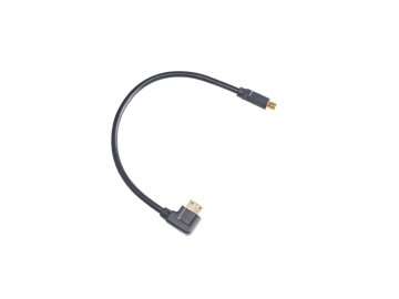 Nauticam HDMI (D-C) cable in 240mm length  (to use with 25031, for connection from HDMI bulkhead to camera)