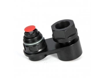 Nauticam M16 Offset Connector with Vacuum Valve II (Pushbutton Release)