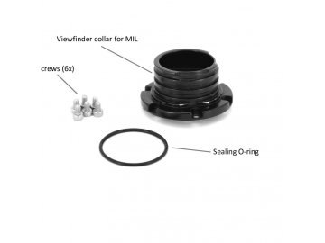 Nauticam Viewfinder collar for MIL housing (from SN A153408, A153664 )