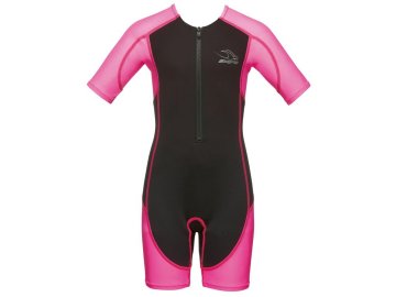 Dětský neoprenový oblek STINGRAY Phelps, růžová