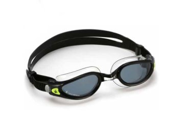 Aqua Sphere plavecké brýle KAIMAN EXO SMALL SMOKE LENS zatmavený zorník - černá/transparentní