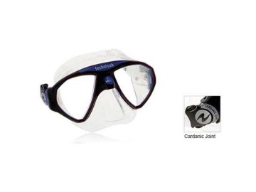 Aqualung potápěčské brýle MICROMASK silikon transparent - modrá