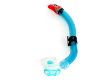 Technisub šnorchl BURAN P.V. silikon transparent - aqua