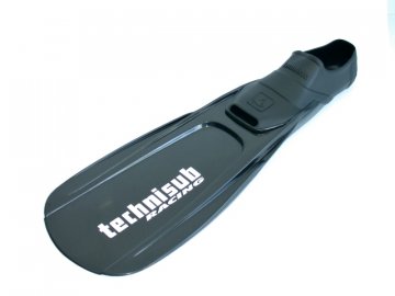 Botičkové ploutve RACING Aqualung Technisub, černá