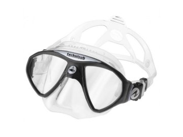 Aqualung potápěčské brýle MICROMASK silikon transparent - stříbrná