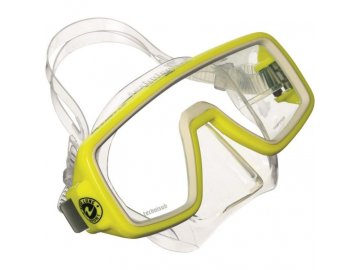 Aqualung Sport potápečské brýle PLANET LX silikon transparent - žlutá