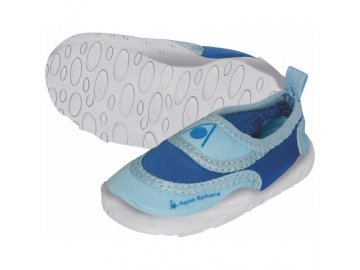 Dětské boty do vody Aqua Sphere BEACHWALKER KIDS, modrá/bílá