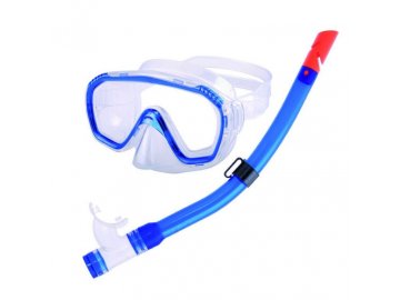 Dětský potápěčský set maska a šnorchl Aqualung Aquatics Junior COMBO DOLPHINO, BLUE