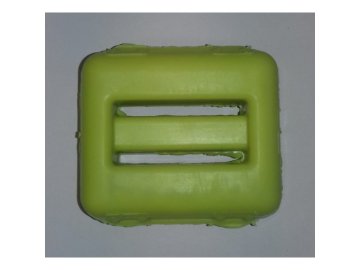 Závaží Aqualung 1kg žlutě potažené