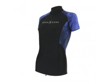 Dámské tričko Aqualung RASHGUARD, GALACTIC BLUE