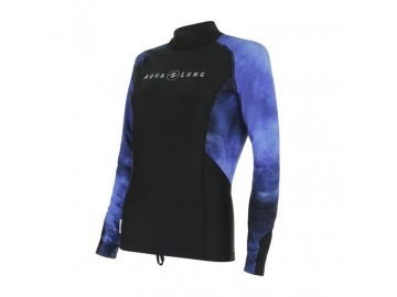 Aqualung dámské tričko RASHGUARD GALACTIC BLUE