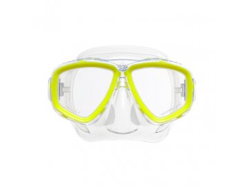 Scubapro potápěčské brýle  ECCO MASK silikon transparent - žlutá