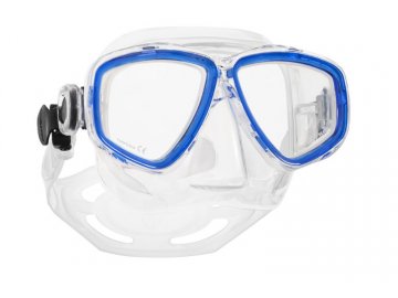 Scubapro potápěčské brýle  ECCO MASK silikon transparent - modrá