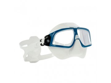 Aqualung potápěčské brýle  SPHERA X petrol, bílý silikon