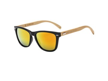 Sluneční brýle Scubapro BAMBOO SUNGLASSES, černá/žlutá