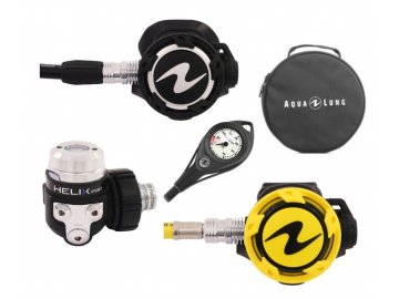 Aqualung automatika set HELIX PRO DIN + OCTOPUS HELIX + MANOMETR AL50 + REGULATOR BAG EXPLORER II