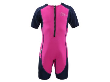 Dětský neoprenový oblek STINGRAY HP2 Aqua Sphere, růžová/námořní modrá