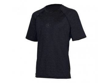 Pánské tričko Aqualung RASHGUARD LOOSE FIT, černá/šedá