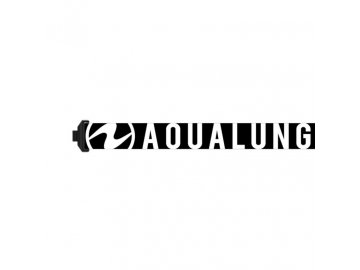 Náhradní pásek k potápěčské masce Aqualung FAST STRAP, látkový, černá/bílá