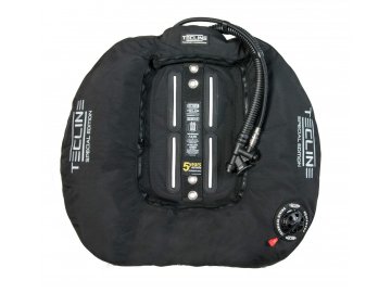Křídlo na dvojče Tecline Donut 17 Special Edition (17kg/40lbs) pro 2 x 7L / 2 x 10L, černé