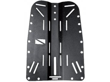 Tecline backplate hliník (0,85kg), elox černý