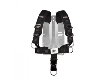Postroj TecLine Comfort (nastavitelný) měkký popruh + 3mm MIDI nerez backplate