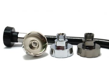 JTLine redukce Poseidon Jetstream / Xstream na 9/16" M, tmavý chrom