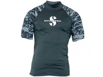 Scubapro pánské tričko RASHGUARD GRAPHITE UPF50