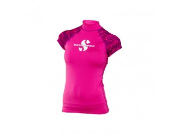 Dámské tričko Scubapro RASHGUARD FLAMINGO UPF50, růžové