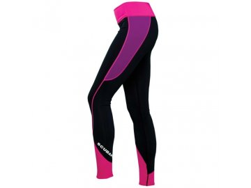 Dámské legíny Scubapro JEWEL T-FLEX UPF80, černá/růžová