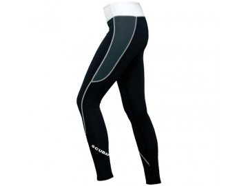 Dámské legíny Scubapro GRAPHITE T-FLEX UPF80, černá/šedá