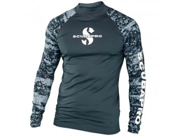 Pánské tričko Scubapro RASHGUARD GRAPHITE UPF50, čedá