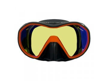 Apeks Maska VX1 | DARK GREY / ORANGE | UV CUT