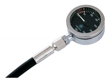 Apeks Manometr TECH | HP hadice 0,65 m