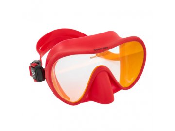 Aqualung Sport potápěčské brýle NABUL SN světle červená, čirý zorník