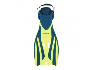 Páskové ploutve Aqualung Sport ploutve FIZZ SN, petrol/žlutá