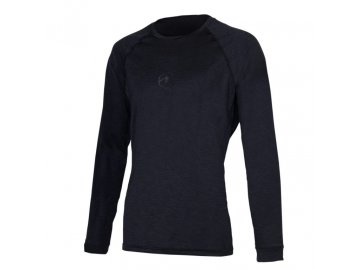 Pánské tričko Aqualung RASHGUARD LOOSE FIT, černá/šedá