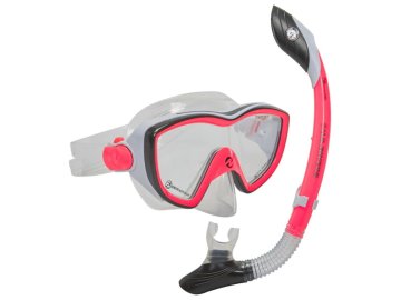 Dámský šnorchlovací set U.S. DIVERS COMBO DIVA II + ISLAND DRY SNORKEL